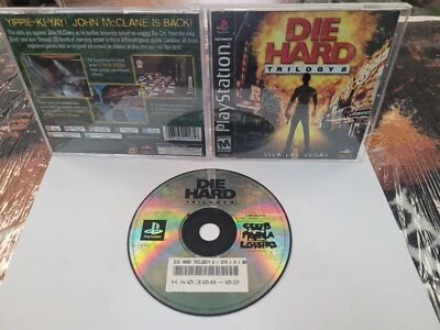 Die Hard Trilogy 2 Viva Las Vegas Ps1 CIB EN/FR EN Tested Free Shipping in CAD - Image 1 of 3