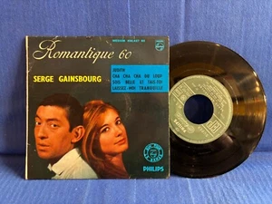 SERGE GAINSBOURG ROMANTIQUE 60 432437. ORIGINAL FRANCE 45T/7' EXC - Picture 1 of 2
