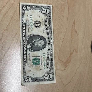 1988A 5 Dollar Bill Rare Federal Reserve Note Old Bill Circulated - Picture 1 of 6