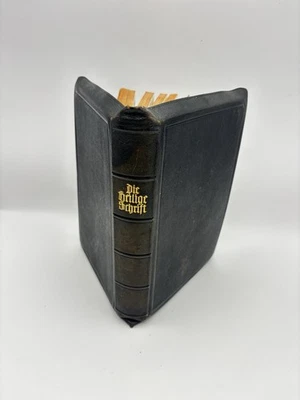 Antique German Martin Luther Bible - Die Bibel oder die ganze Heilige Schrift - Image 1 of 4