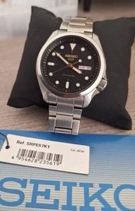 Seiko 5 Automatik SRPE57K1 4R36 Werk Herrenuhr 40mm 100m Wasserdicht - Bild 1 von 6