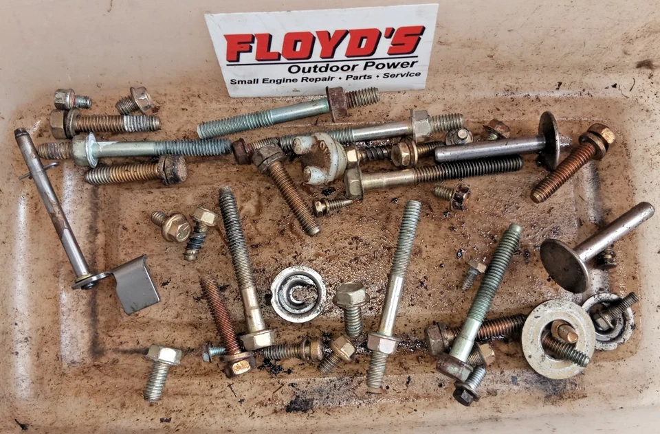 OEM BRIGGS & STRATTON 190412-6160-01 TUERCAS PERNOS ARANDELAS GRIFOS HERRAJES Foto 1 de 1