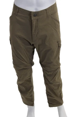 Pantalones cargo Kuhl para hombre marrón nailon elastano cierre de botones talla 34 Foto 1 de 4