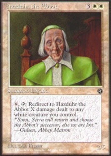 Hazduhr the Abbot - Homelands # MTG Magic The Gathering - Image 1 of 1