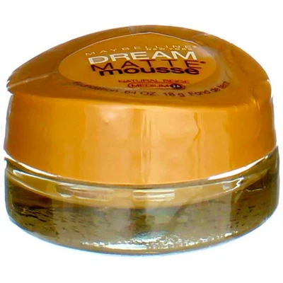 Maybelline Dream Matte Mousse Foundation, Natural Beige Medium 2.5, 0.5 fl oz - Image 1 of 4
