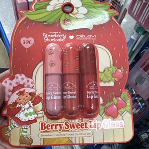 Strawberry Shortcake Creamy Lipgloss NEU 3er Set - Bild 1 von 2