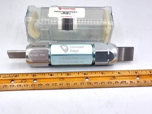 Vermont Gage Go/No-Go Plug Gage ST8725D-7500-7520 .7500/.7520 .8750/.8770 NICE - Picture 1 of 12