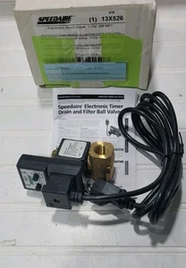 Speedaire 13X526 Automatisches Ablassventil Zeitschaltuhr 100-120 V, 3/8 Zoll npt - Bild 1 von 4
