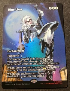 Nine Lives - Foil - Borderless - Eternal Legal - MAR - MTG - EN - NM - 0003 - Picture 1 of 1