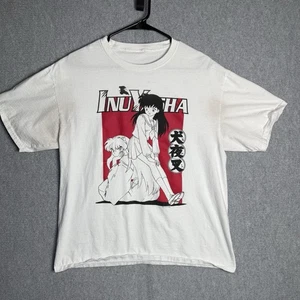 Camisa de Anime Inuyasha Para Hombres Talla Mediana Kagome InuYasha Kanji Japonés Manga - Imagen 1 de 5