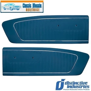 Blue Door Panels for 1964 1965 Mustang by Distinctive Ind. - IN STOCK - Foto 1 di 24