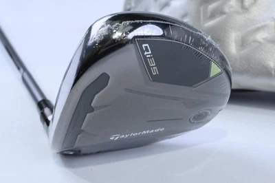 Left Hand Taylormade Qi35 Max #3 Wood / 15.5 Degree / Stiff Flex Air Speeder 50 - Image 1 of 4