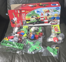 LEGO DUPLO DISNEY PLANES RIPSLINGER&rsquo;S AIR RACE SET 10510 RETIRED NO MANUAL 100%