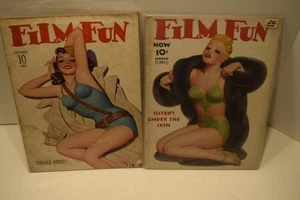 March 1940 Sept 1941 Film Fun Pinup Pulp Magazines - C107-20 - Picture 1 of 7