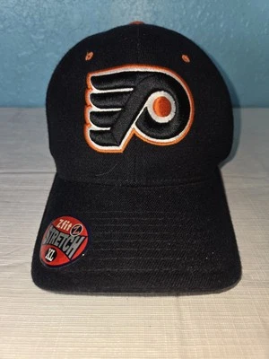 Philadelphia Flyers, NHL Hockey, Negro y Naranja, Zephyr Z Fit Hat XL Foto 1 de 4