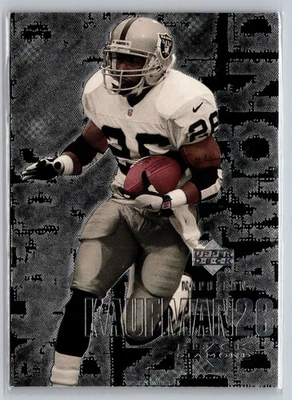 2000 Upper Deck Black Diamond #84 Napoleon Kaufman - Image 1 of 2