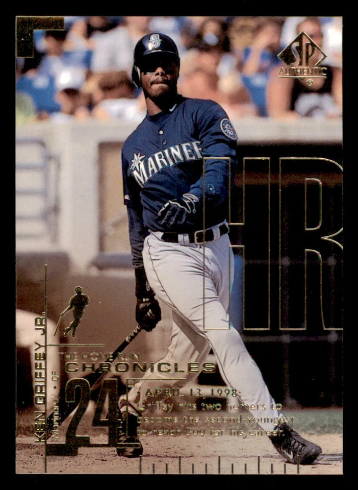 1999 SP Authentic Home Run Chronicles #HR3 Ken Griffey Jr. (ref 233644) - Image 1 of 2