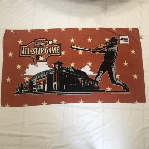 2004 Houston ASTROS All Star Game TOWEL Beach Bath MLB Baseball Cover