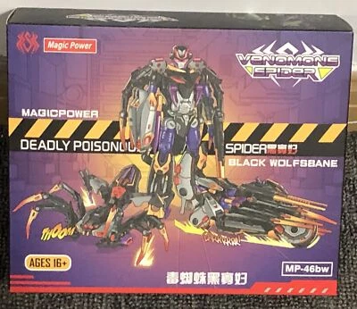 In Stock New Magic Power MP-46BW Black Wolfsbane Blackwidow Aranea  PE-DX02 - Image 1 of 4