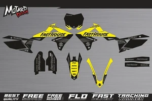 Suzuki RMZ 450 2018 2019 18 19 Motocross Graphics Kit MX decals dirtbike - Picture 1 of 1