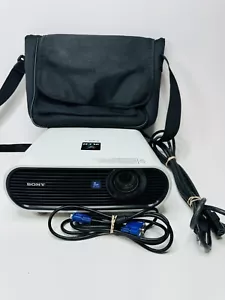 Sony VPL-EX50 XGA Conference Room Projector with carrying case and cables - Picture 1 of 15