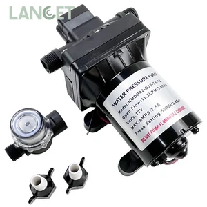 Water Pump 4008-101-A65 12V For 3.0 GPM RV Revolution 55 PSI With Strainer - Bild 1 von 11