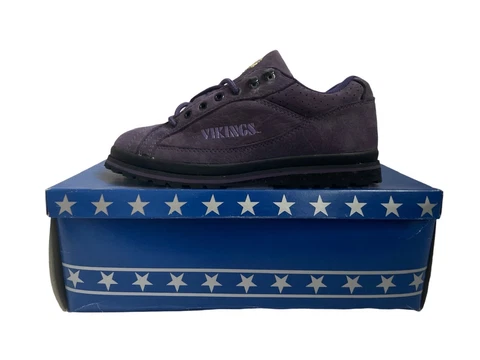 vintage minnesota vikings eastport sneakers shoes mens size 7 deadstock NIB 🏈 Cover