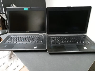 Lote de 2 Dell Latitude E6430 2.60GHz Intel Core i5-3320M 4GB RAM SIN SSD Foto 1 de 4