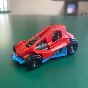 Hot Wheels HW Dirty Outlaw 2011 Mattel Loose Diecast Car Red Blue Toy - Picture 1 of 7
