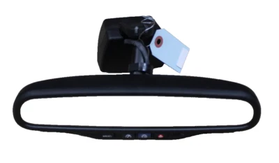 2009-14 Cadillac Escalade Black Interior Rear View Mirror Assembly GM 25774612 - Image 1 of 4