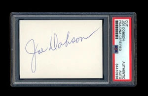JOE DOBSON SIGNED MINT CUT PSA/DNA AUTOGRAPHED BOSTON RED SOX HALL OF FAME - Picture 1 of 1
