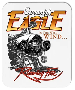 Screamin' Eagle Motorcycle - Mouse Pad - Picture 1 of 1