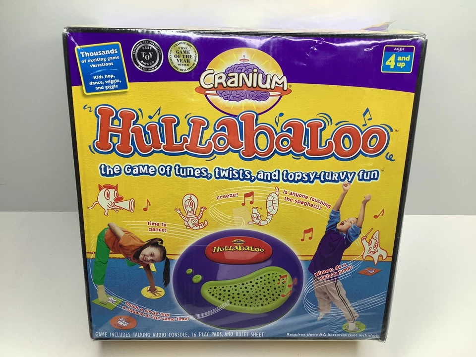 New Cranium Hullabaloo Game  Tunes Twists & Topsy-Turvy Turvy Fun *Read* - Image 1 of 4