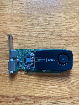 NVIDIA Quadro 600 1 GB DDR3 PCI Express 2.0 x16 Desktop Video Card 1xDP / 1xDVI - Image 1 of 3