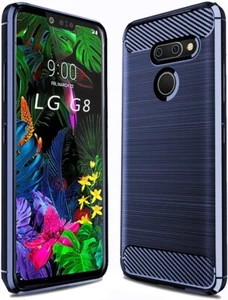 For LG G8 ThinQ Case Flexible Soft TPU Slim Light Rugged Cover Bumper Hard Blue - Picture 1 of 5