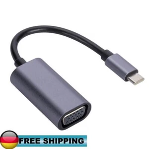 USB-C-zu-VGA-Videokabelkonverter Plug and Play 1080P HD für MacBook Air/Pro - Afbeelding 1 van 11