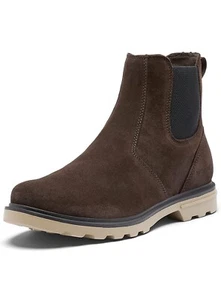 Sorel Carson Chelsea Waterproof Boots Men (Brown) New No Tags No Box Size 11.5 - Picture 1 of 12