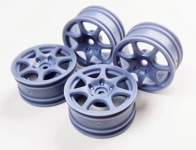 1:10 1/10 M-scale RC Wheels Rims For Honda Civic EK9 Integra DC2 Type R bodyset - Image 1 of 4
