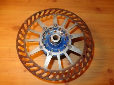 1987 1988 1989 Yamaha YZ125 YZ 125 и 1987-90 YZ490 ступица переднего колеса и тормозной диск - Изображение 1 из 4