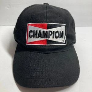 Champion #20 Tony Stewart Kappe Mütze Erwachsene schwarz Riemen hinten Nascar Zündkerzen - Bild 1 von 19