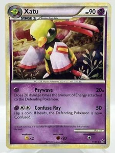 Xatu 11/95 HGSS Unleashed Holo Rare 2010 Vintage Pokemon TCG Card - Picture 1 of 3