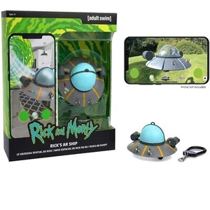 Rick & Morty Virtual Rick's AR Ship Remote Control Spaceship Interactive Toy - Picture 1 of 4