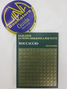 BOCCACCIO - I GIGANTI. LA NUOVA BIBLIOTECA PER TUTTI - Foto 1 di 1