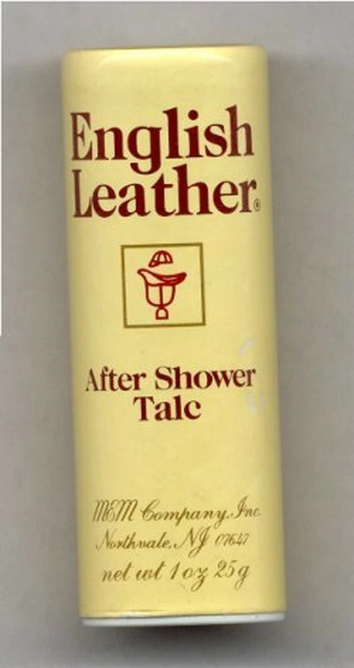 ENGLISH LEATHER AFTER SHOWER TALC FOR MEN - 1.0 OZ/25 G - VINTAGE - RARE- NO BOX - Image 1 of 1