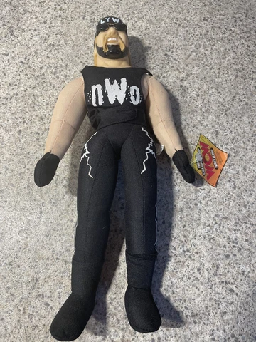 NWT 12 In HOLLYWOOD HULK HOGAN DOLL  NWO WCW WWF Plush action figure Cover