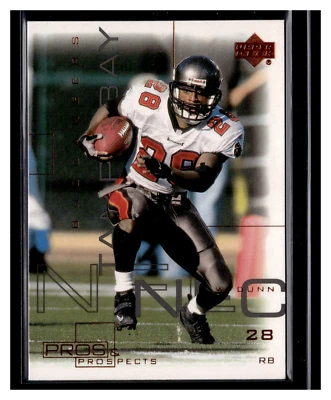 2000 Upper Deck Pros & Prospects  #76 Warrick Dunn - Image 1 of 2