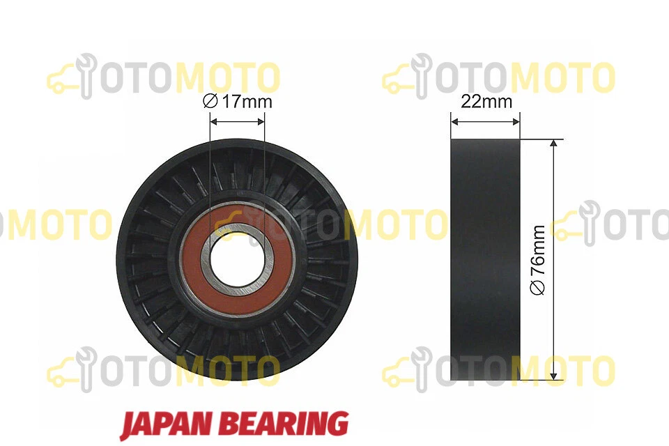 TENDEUR COURROIE TRAPÉZOÏDALE À NERVURES POUR KIA K2900 - Photo 1/1