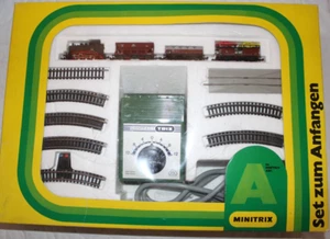 Minitrix N " Startpackung Güterzug 1038 " Top Zustand/Ovp-Ansehen Lohnt - Bild 1 von 9