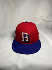 Dominican Republic Wbc New Era 59Fifty Authentic Hat 7 3/8 Red With Blue Bill