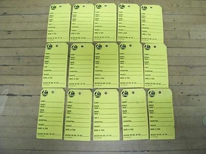 15 Vintage NOS Rupp Mini Bike Snowmobile Dealer Tags Advertising - Picture 1 of 2